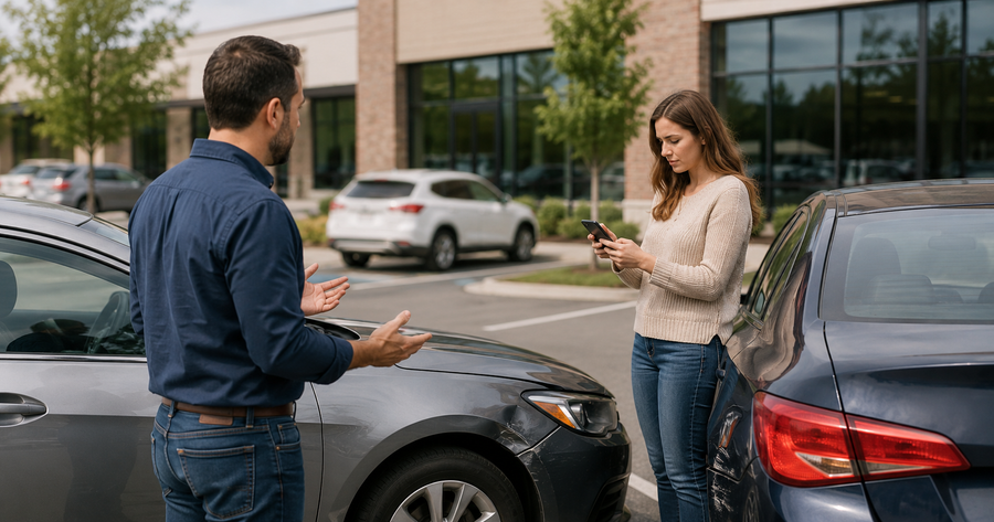 How Are Parking Lot Accidents Handled? (What to Expect)